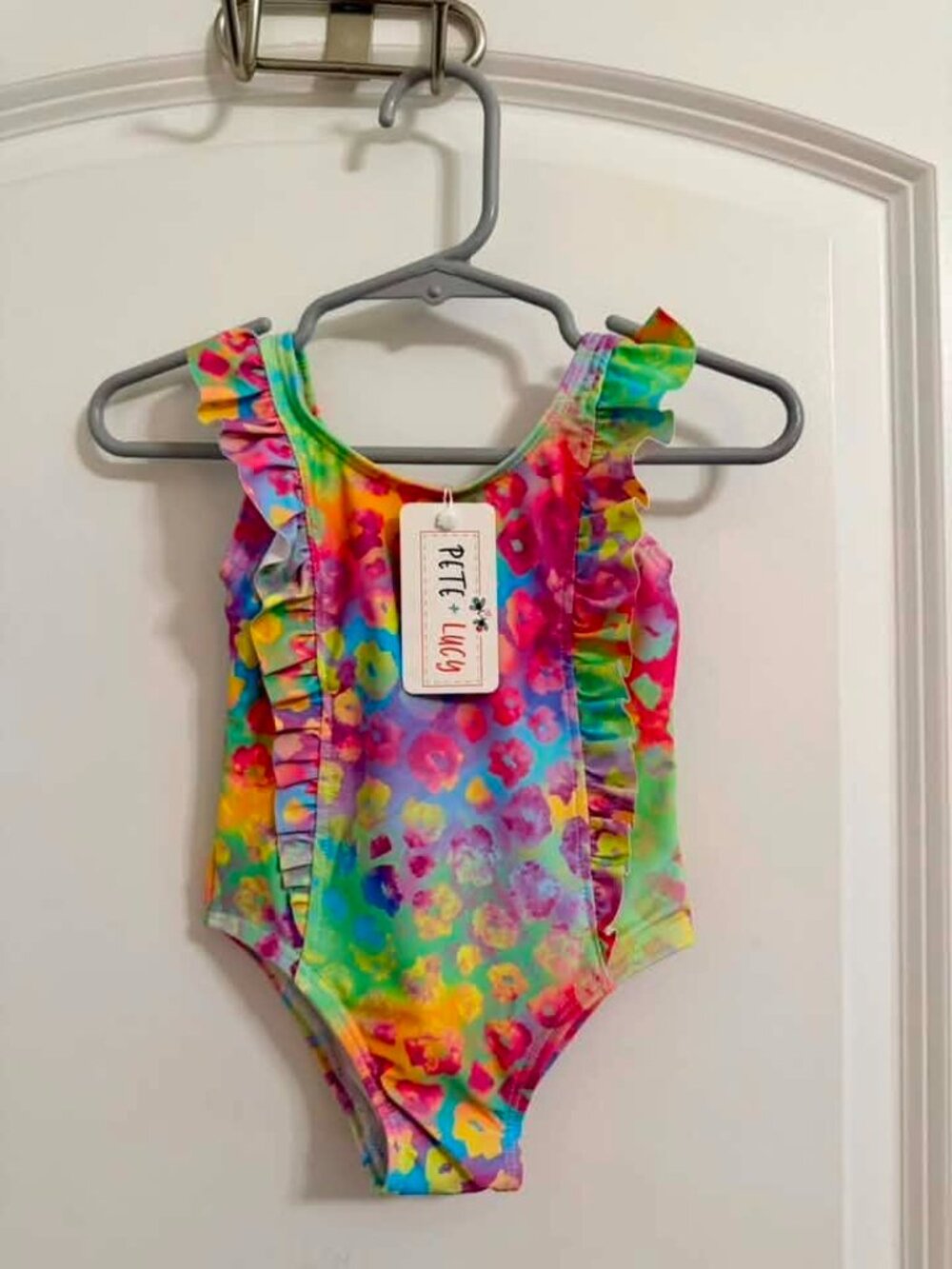 Pete + Lucy Neon Jungle Swimsuit